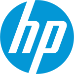 Logo oficial de Hewlett-Packard (HP)