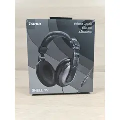 Auriculares de Diadema con Cable Hama - Negro