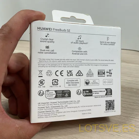 Auriculares HUAWEI FreeBuds SE
