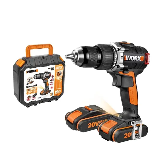 WORX WX373 Taladro Percutor Brushless 20V