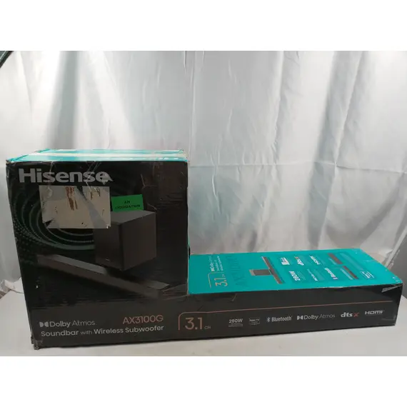 Barra de Sonido Hisense AX3100G