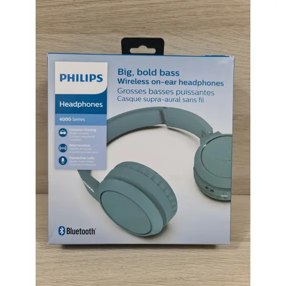 PHILIPS TAH4205BL - Draadloze Koptelefoon Supra-auraal