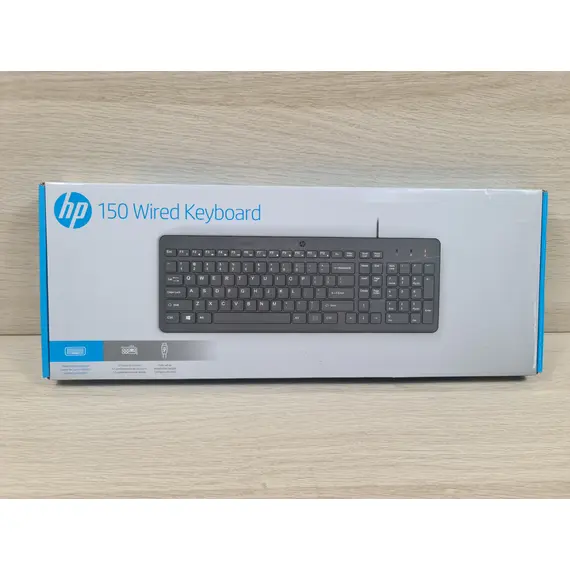 Teclado HP 150 QWERTY Español con Cable