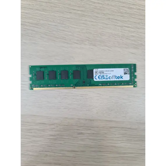Memoria RAM OFFTEK 4GB DDR3 PC3-10600 (1333Mhz) 240 Pin Dimm - 1.5v - No ECC
