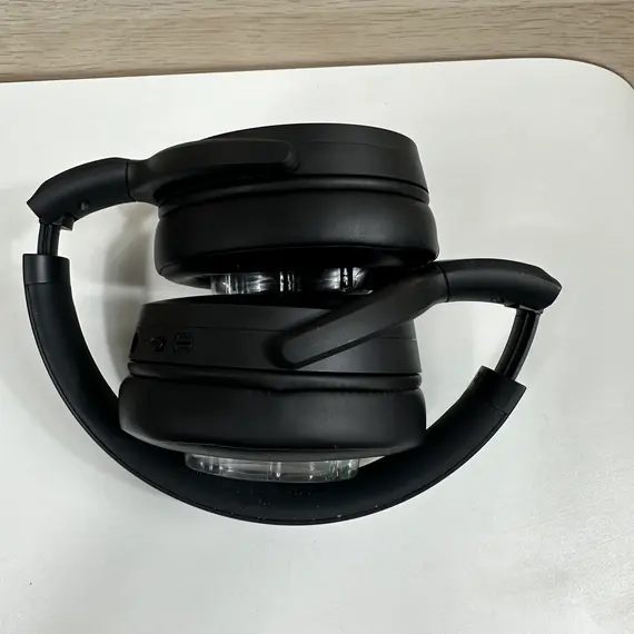 Wireless Sennheiser Epos Adapt 360 headphones connected to a smartphone via Bluetooth
