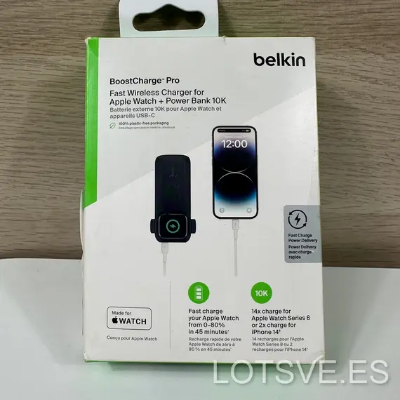 Belkin BoostCharge Pro: Powerbank de 10000 mAh para Apple Watch