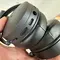 Close-up of Sennheiser Epos Adapt 360 headphones highlighting the sleek over-ear design